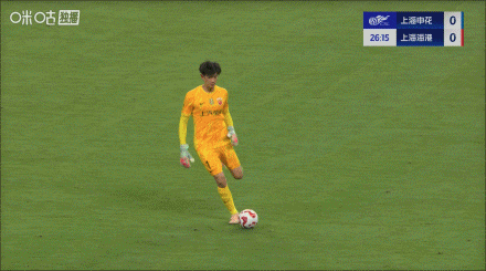 超流畅协作  ！刘若钒精妙横敲，加布里埃尔远射得手！海港1-0领跑
