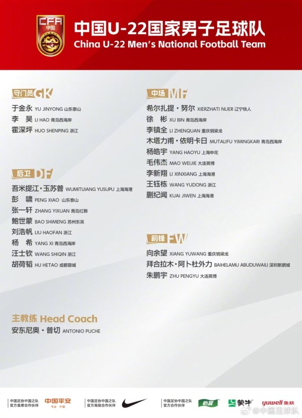 马德兴：U22国足首次人员到齐 缺少日常积累赛前热身  场次较少