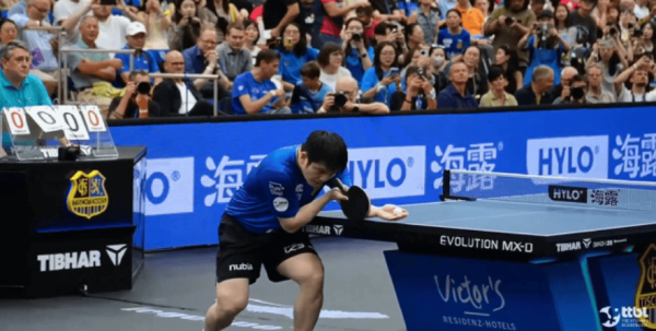 樊振东: 樊振东初登德甲还是有些焦灼  , 这是陌生赛场需调整