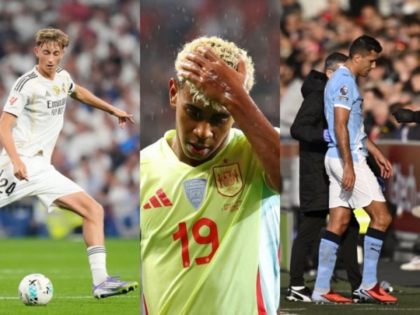 前中后各1人😬亚马尔、罗德里、赫伊森先后退赛西班牙本期名单