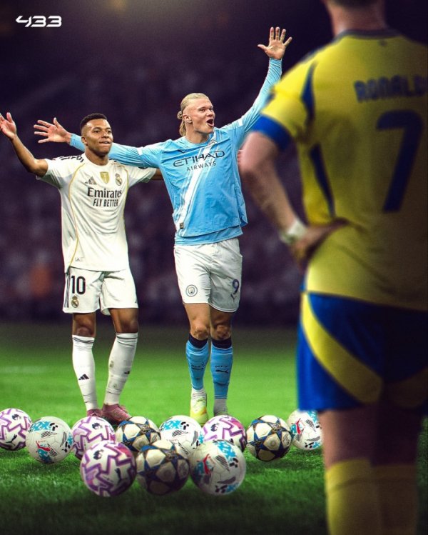 掉队！哈兰德连续12场得分  追平C罗 姆巴佩战尤文5射4正失良机中断