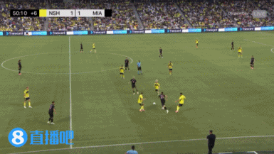 被反超！穆克塔尔推射中柱沙菲尔博格补射破门 迈阿密1-2纳什维尔